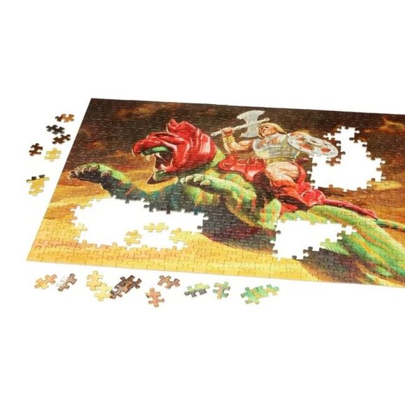 NEW Masters of the Universe Jigsaw Puzzle 500 Pieces Poster He-Man Heman Battle - Picture 3 of 8